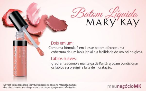 Batom Líquido Mary Kay